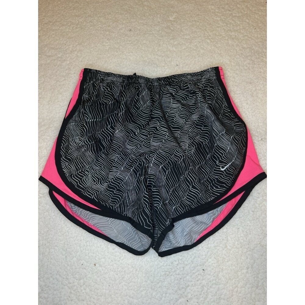Nike Dri-FIT Women’s Running Shorts Small S Black Pink Active Athletic